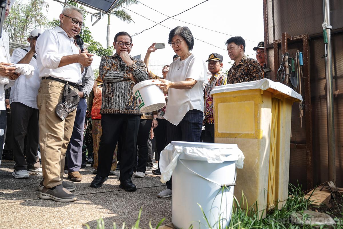 Gubernur Pramono RW Percontohan Pilah Olah Sampah bilal2