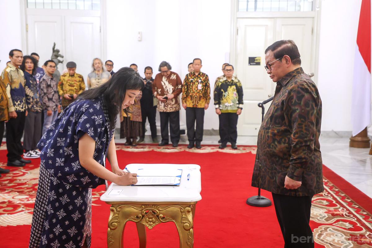 Pengukuhan dewan kesenian jakarta rezap