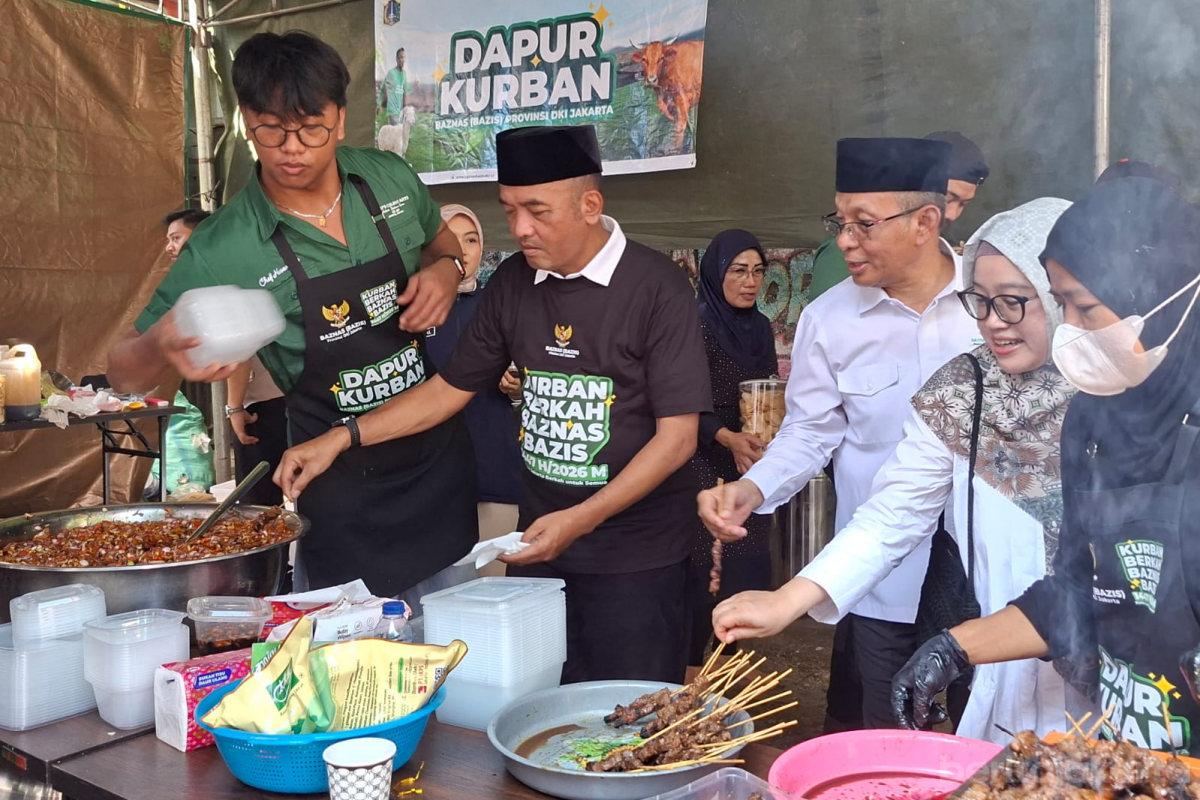 Festival Kurban Baznas Sasar Kampung Pemulung Pancoran