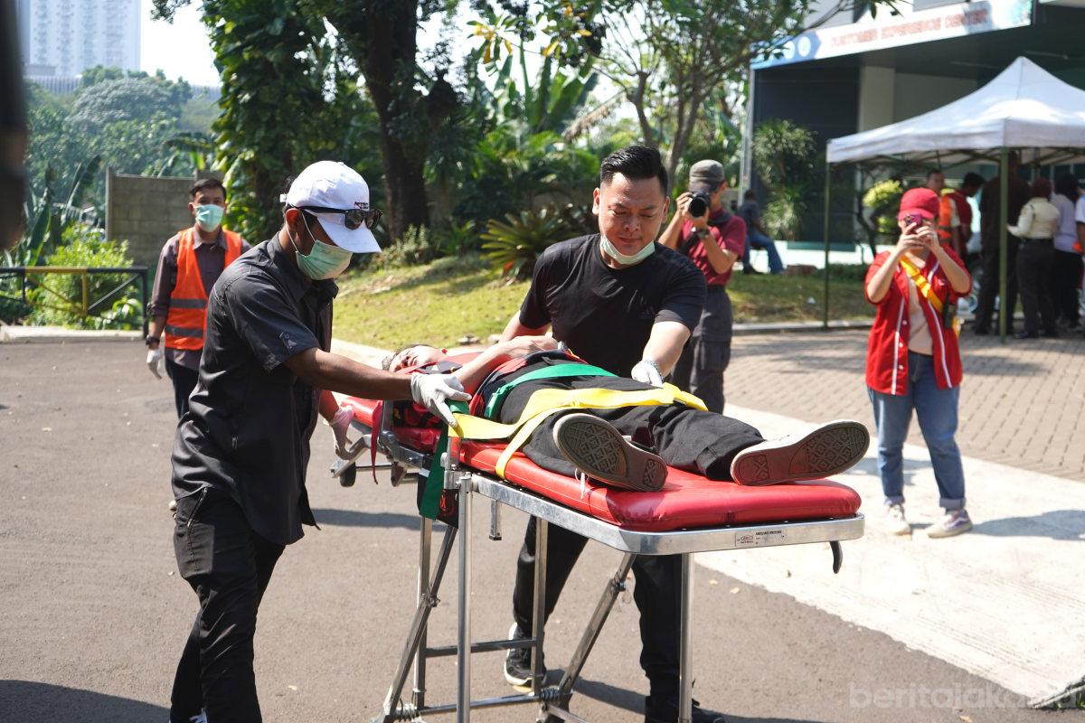 100 Peserta Ikuti Pelatihan Mitigasi Tanggap Darurat Oleh PMI Jaksel