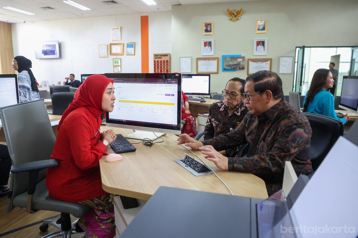 Pramono gubernur mall ptsp rezap