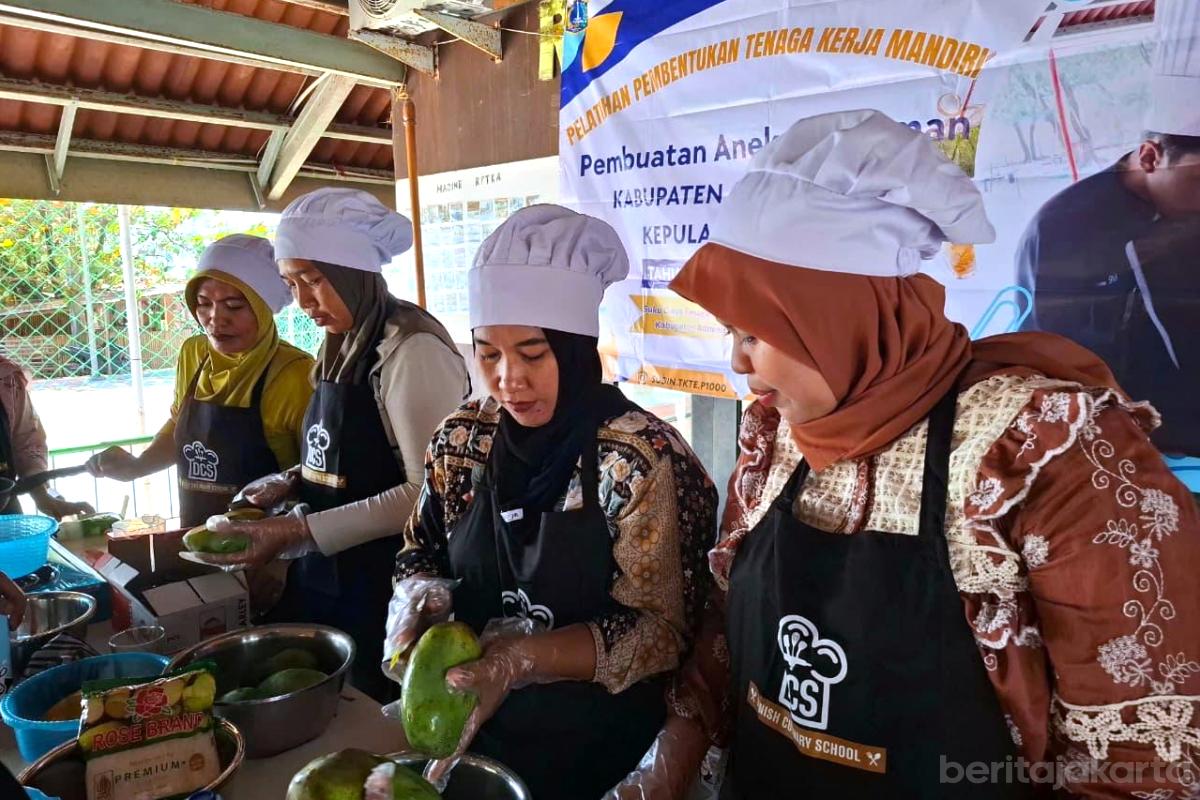 Pelatihan minuman anita