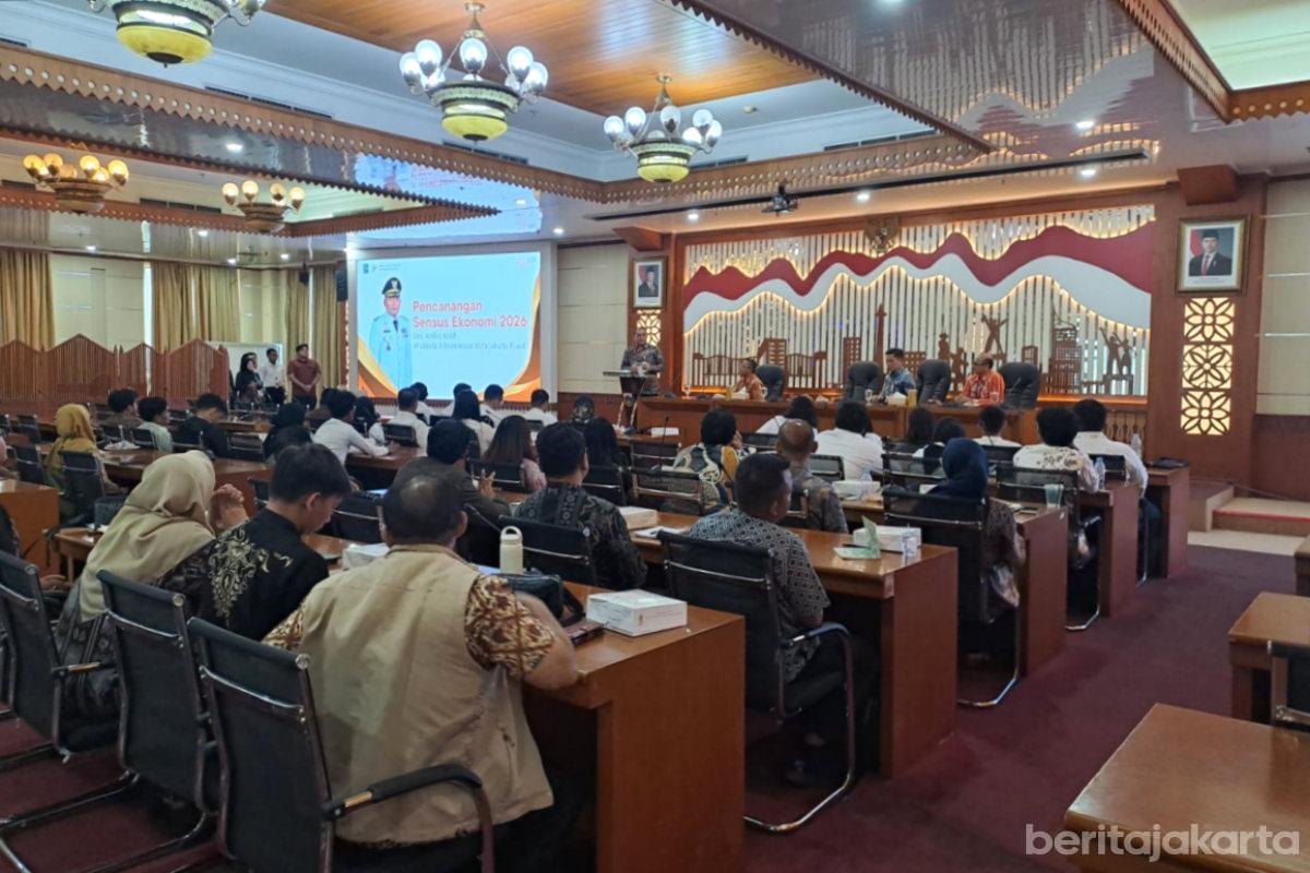 Wali Kota Jakpus Beri Arahan 775 Petugas Sensus Ekonomi