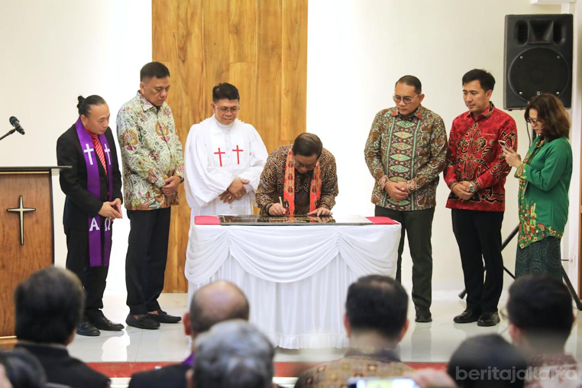 Peresmian Gereja KGPM 2 jati