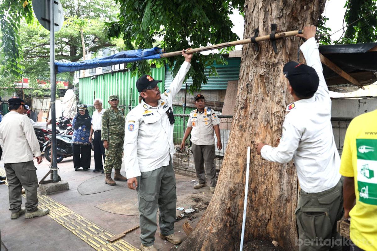 Puluhan Personel Gabungan Cemput Gelar Penertihan di Dua Ruas Jalan