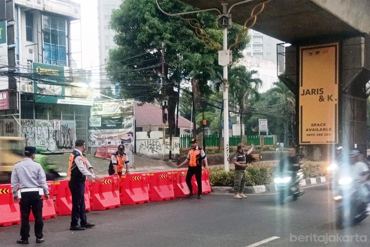 Penutupan U turn RS Fatmawati tiyo