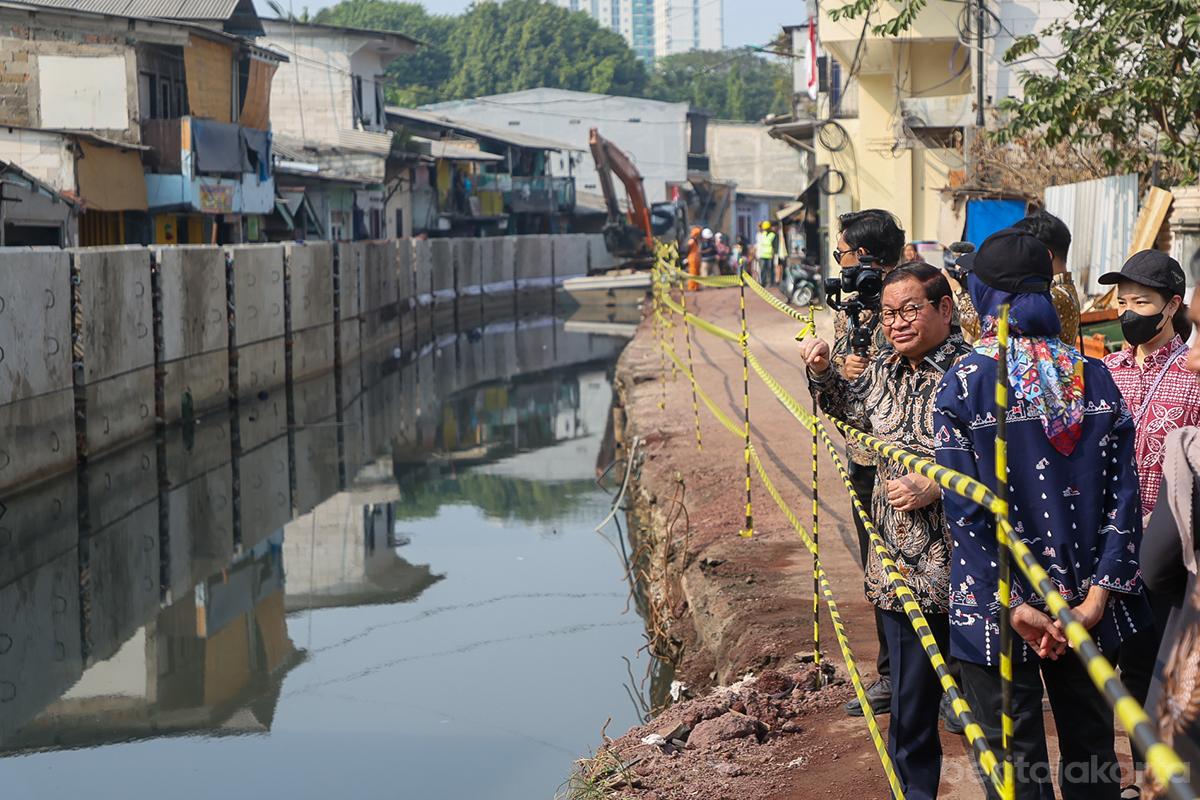 Gubernur pramono normalisasi kali cakung lama rezap