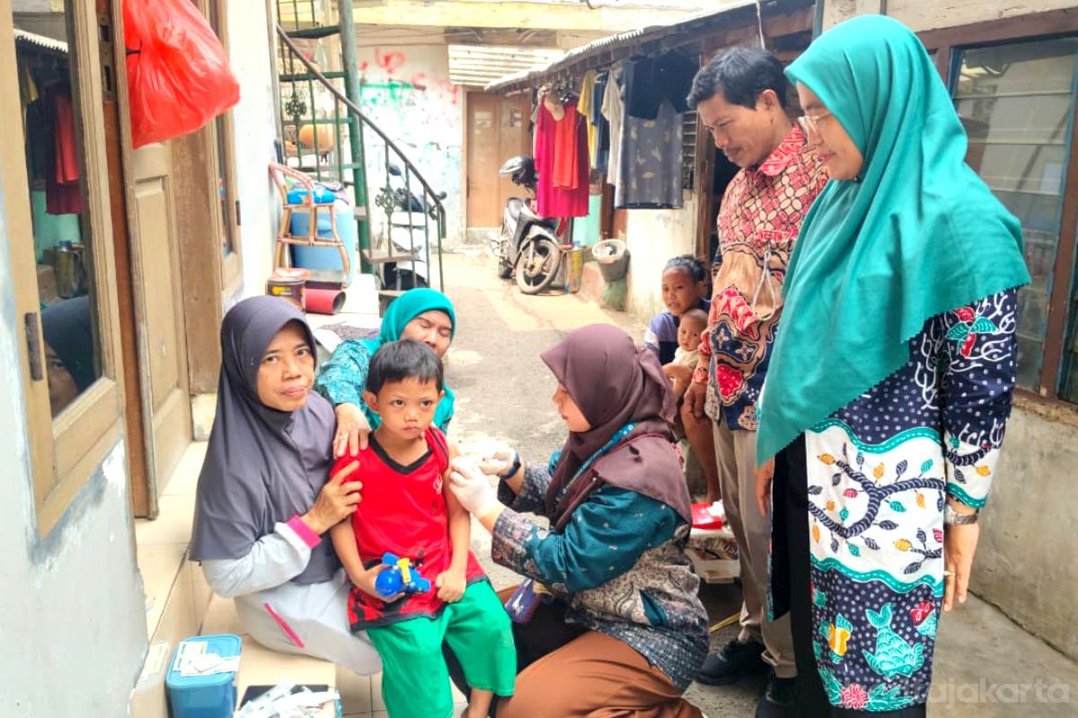 Posyandu ILP Kelurahan Gunung Door to Door tiyo