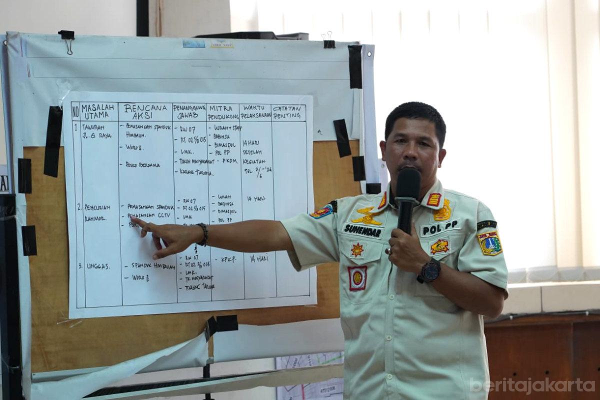 Satpol PP Karang Anyar Gelar PUA Mitigasi Gangguan Ketertiban Umum
