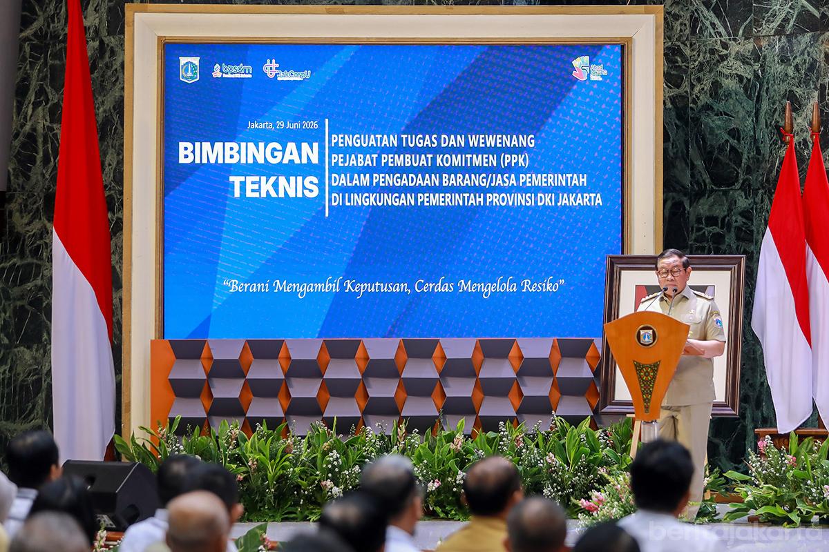 Gubernur pramono bimtek ppk rezap