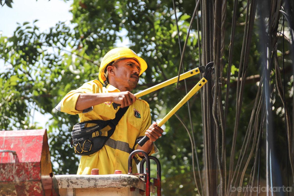 Kabel utilitas kabel udara
