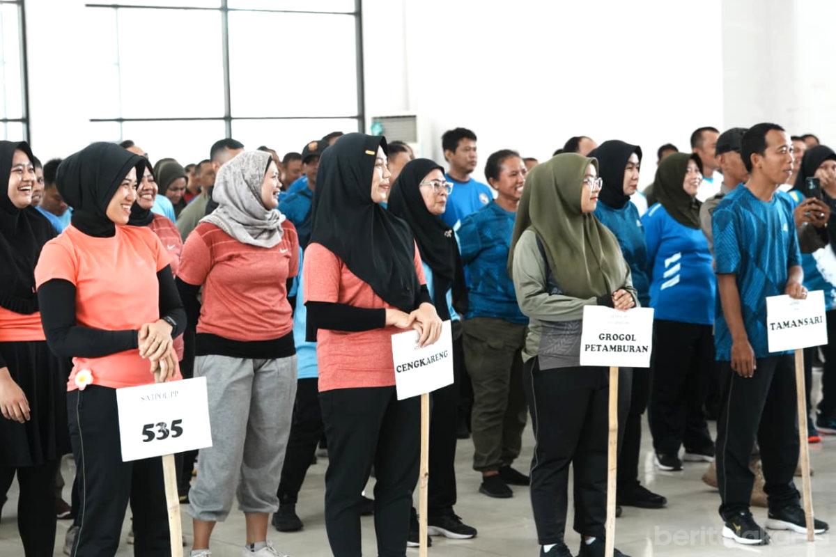 9 Kontingen Satpol PP Meriahkan Kasat Cup Jakbar 2026