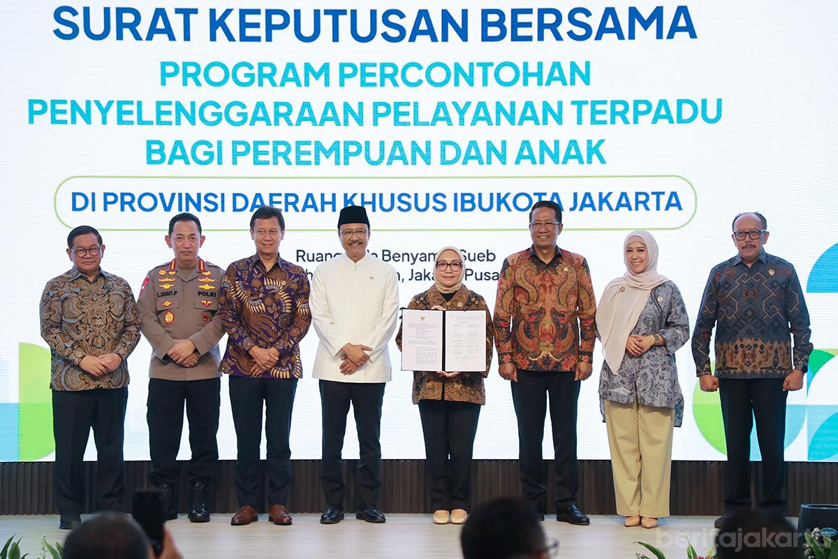 Jakarta Jadi Role Model Pelayanan Terpadu Pelindungan Perempuan dan Anak
