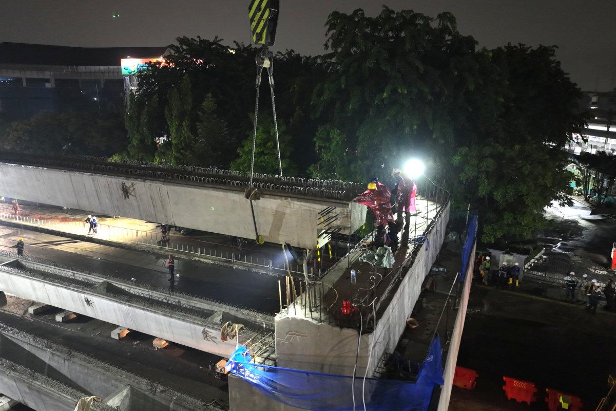 Progres Pembangunan Flyover Latumenten Capai 41,28 Persen