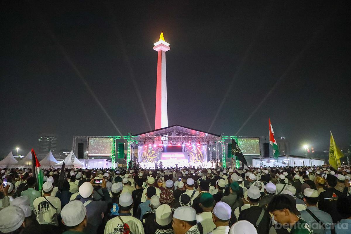 Haul maulid doa monas rezap