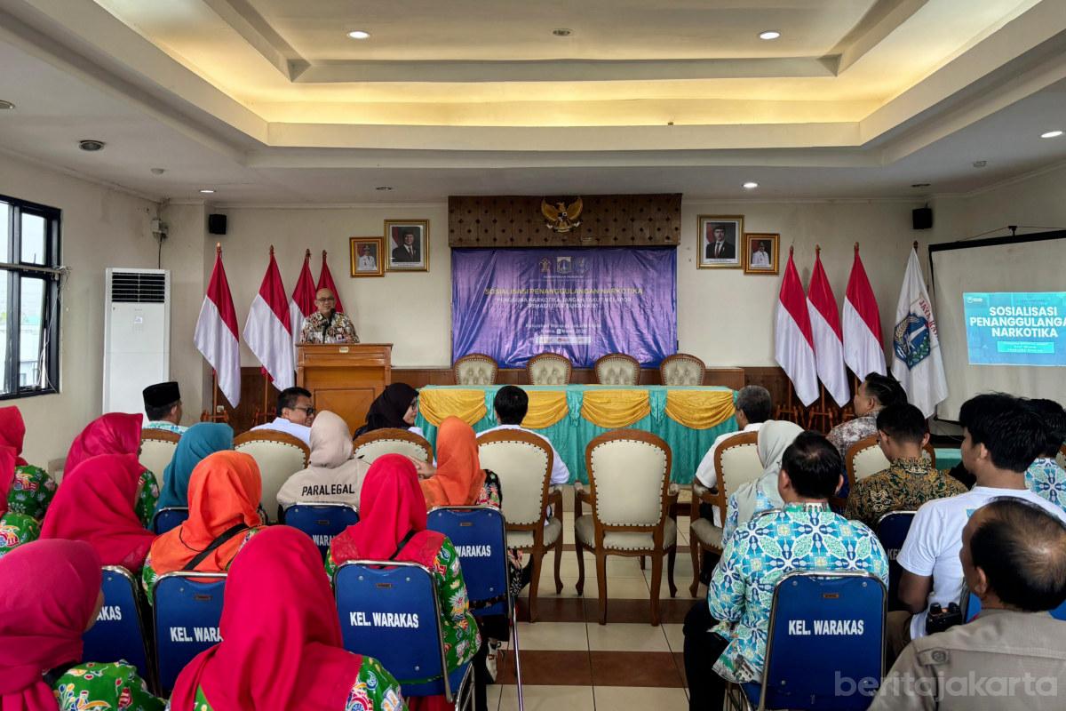 Pemkot Jakut dan Kemenkumham Gelar Sosialisasi Penanggulangan Narkotika