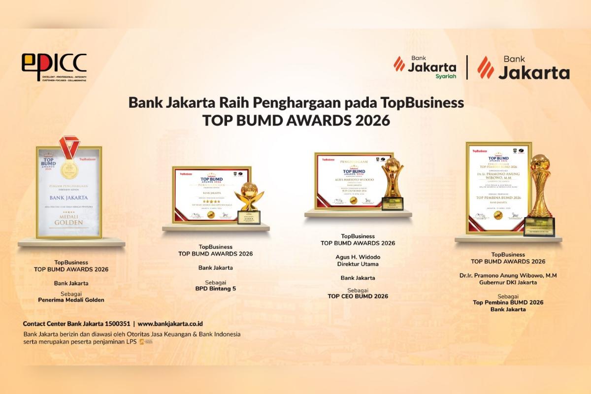 Penghargaan bank jakarta ist