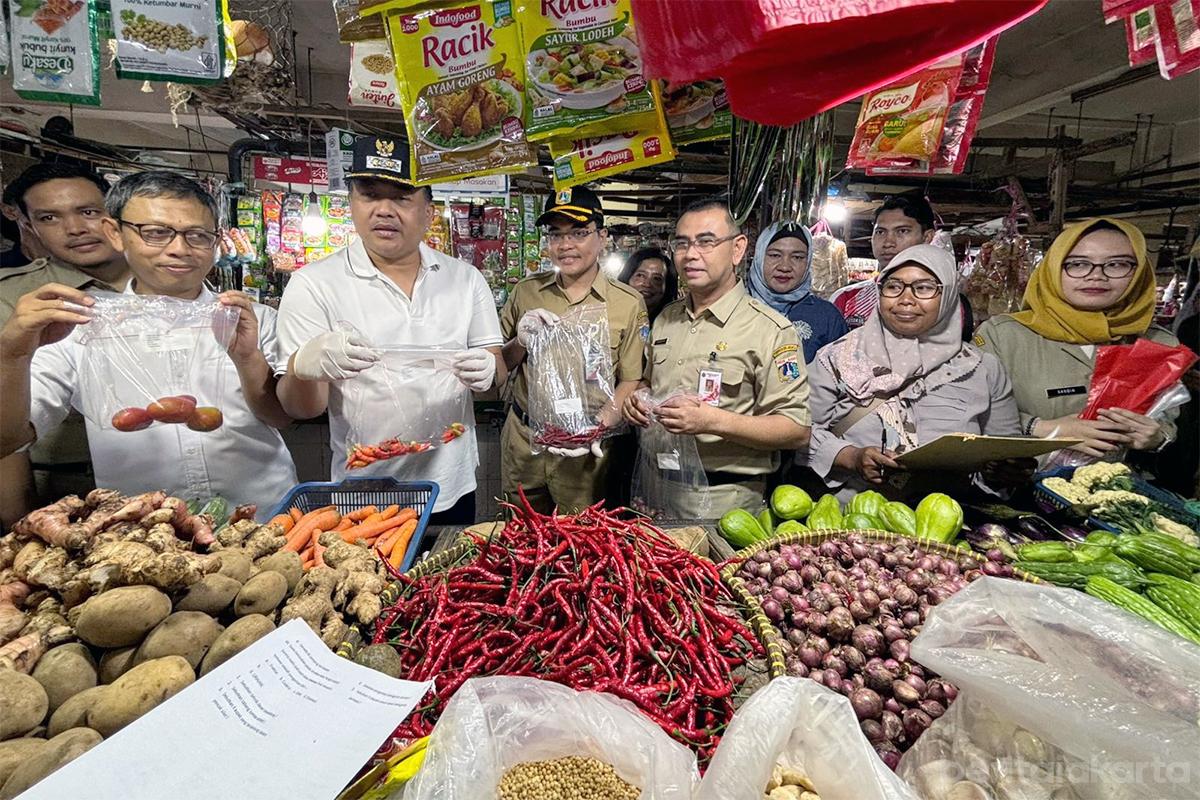 Pengawasan pangan pasar tradisional jaktim nur