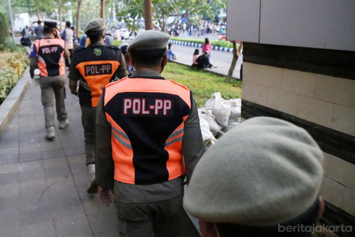 Satpolpp DKI awasi tren viral beburu koin jagat ilust 2