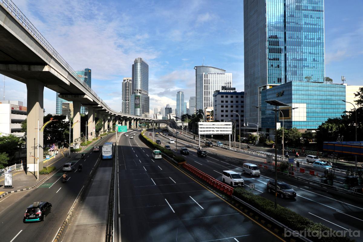 Cuaca jakarta cerah dok