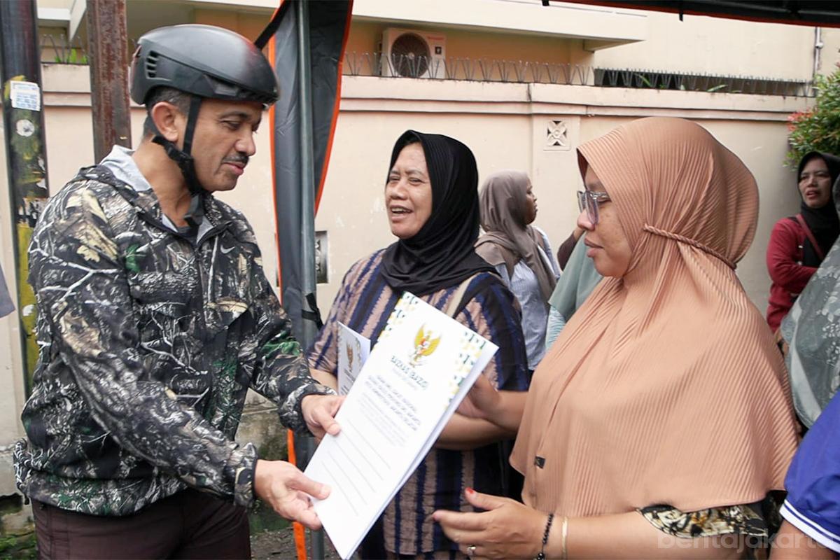 Walikota anwar bantuan penyintas kebakaran Jalan Bangka III tiyo