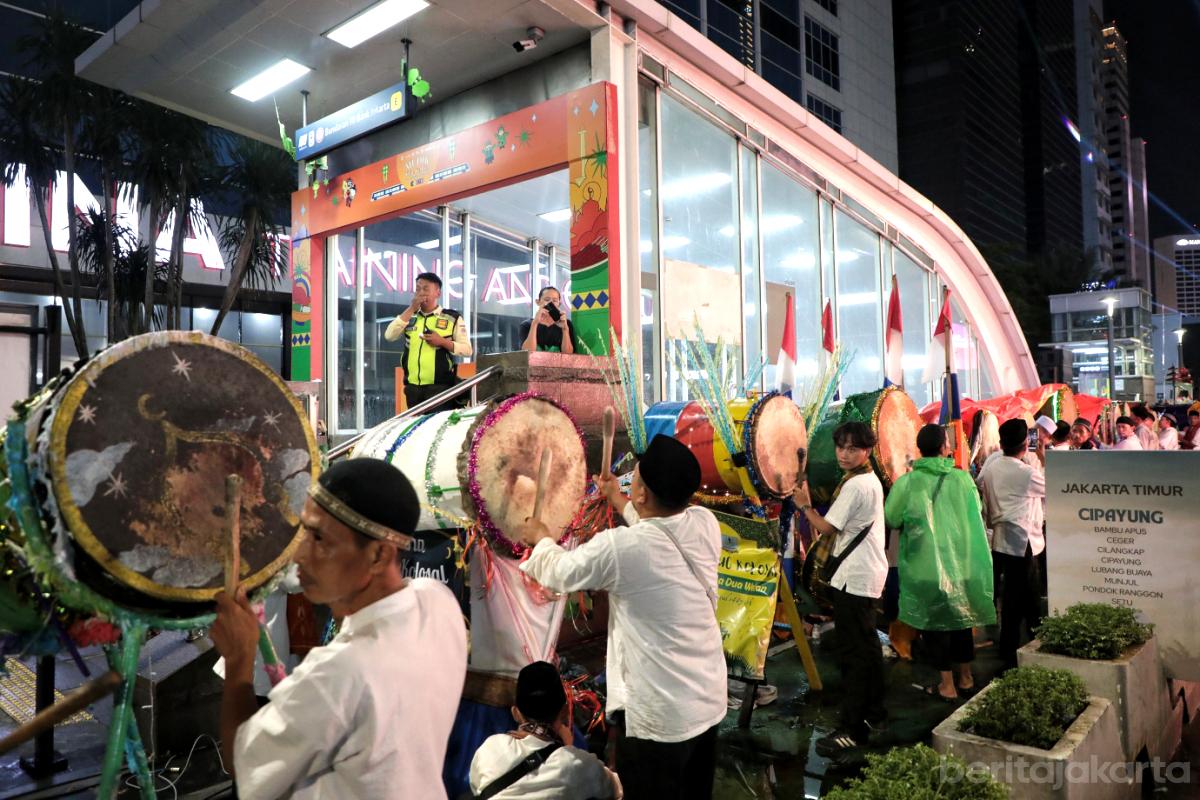 Malam Takbiran Jakarta Bedug Kolosal otoy