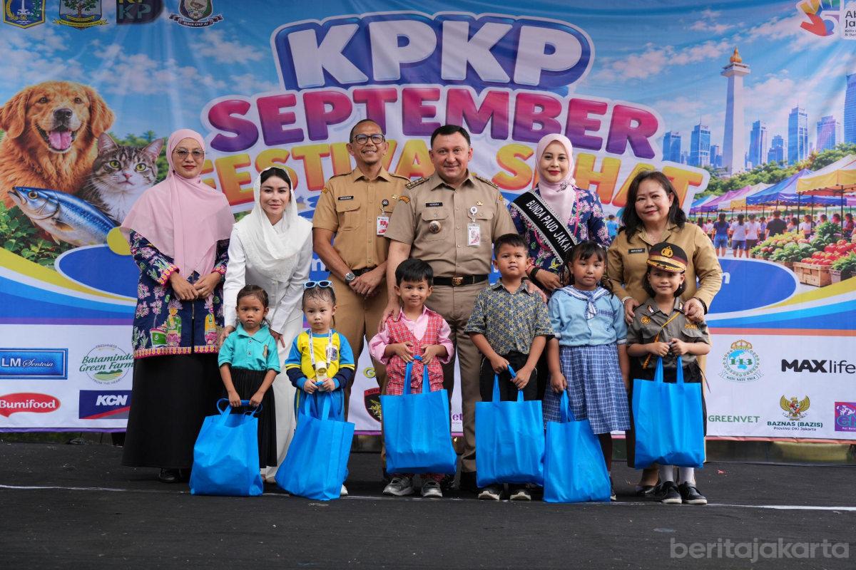 Festival Sehat KPKP Perkuat Gizi Anak dan Ekonomi Warga Jakut
