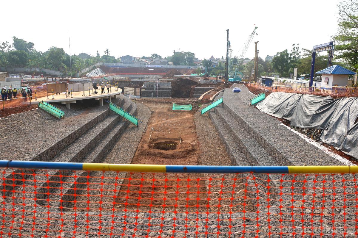 Pembangunan embung kebagusan rezap