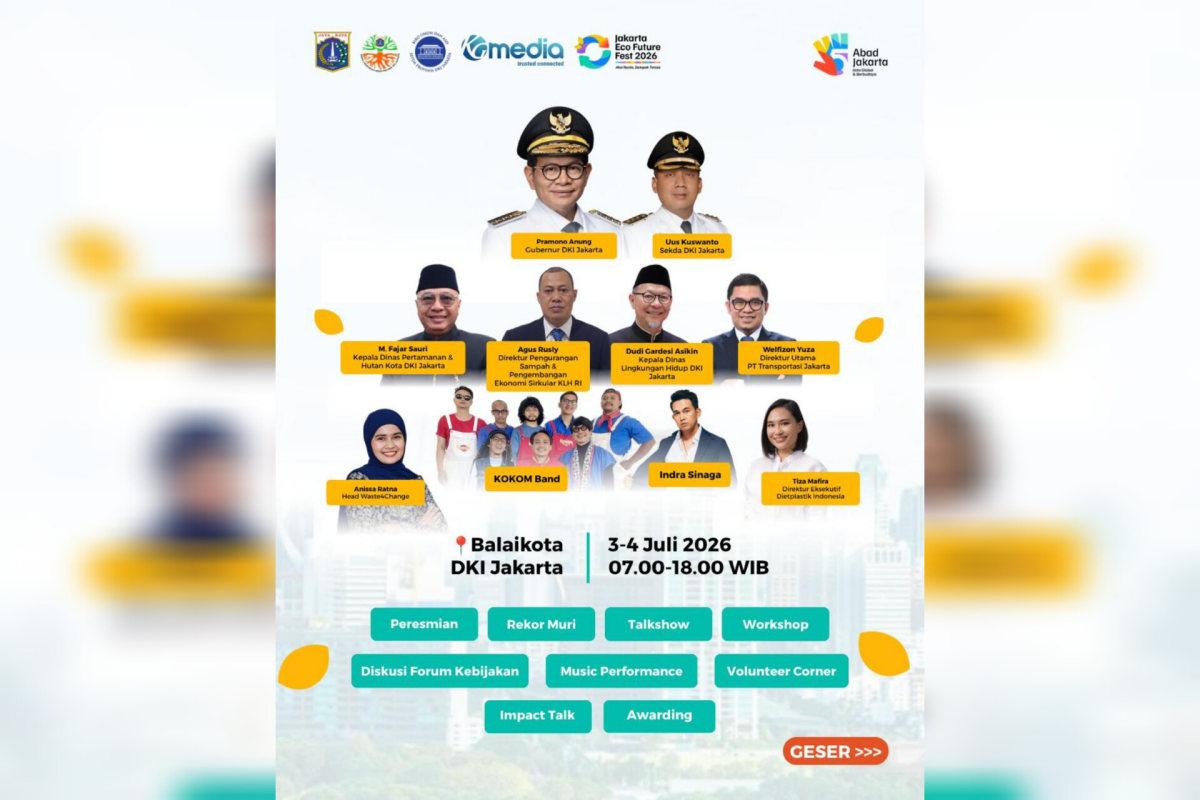 Yuk ke Jakarta Eco Future Festival di Balai Kota 3 4 Juli