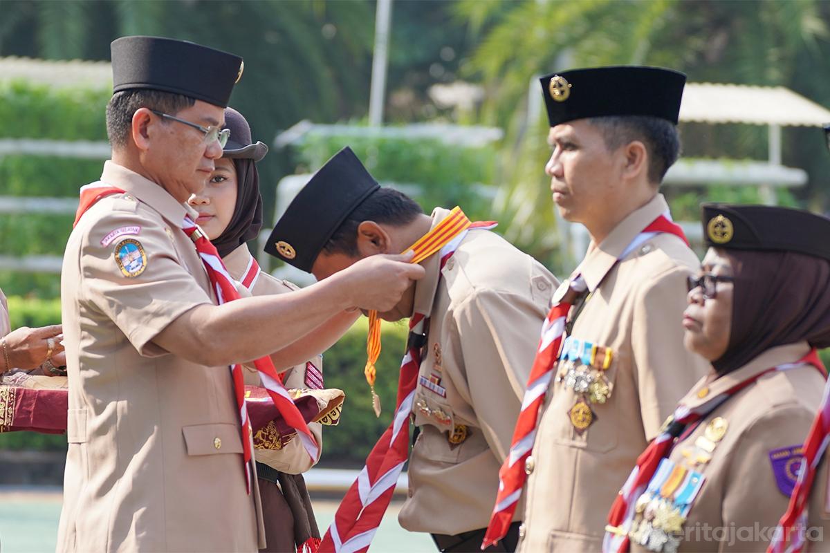 Walikota jaksel syafrin liputo pramuka tiyo