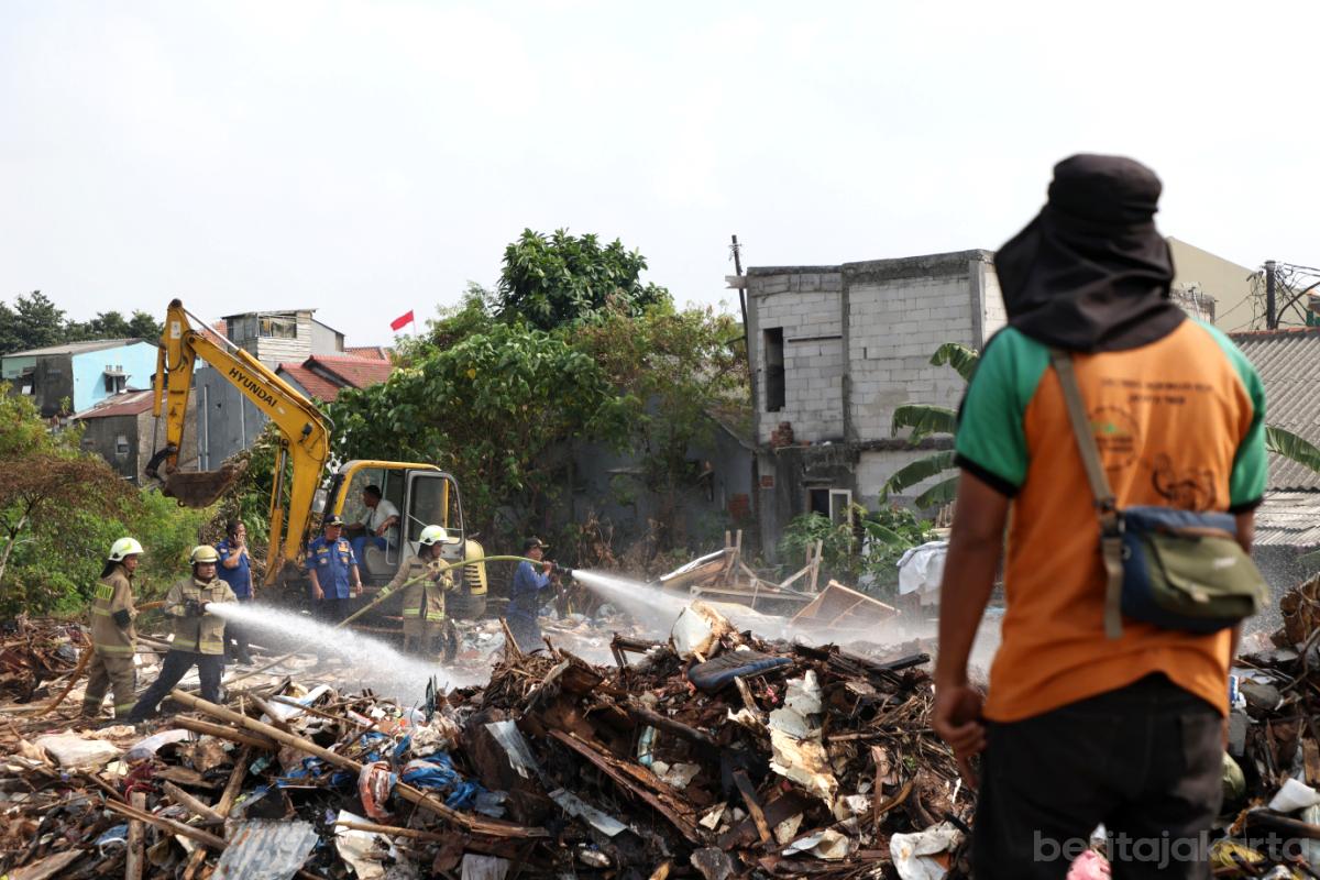 Lahan Terbakar Kelurahan Dukuh otoy