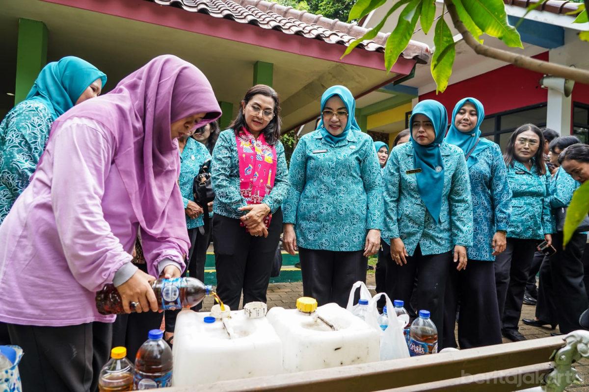 TP PKK Badung Studi Tiru ke RPTRA Kenanga Cideng