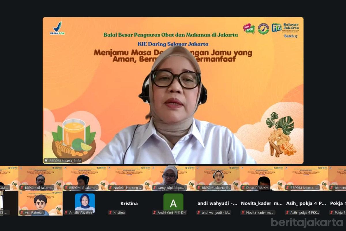 BBPOM Jakarta Edukasi Masyarakat Gunakan Jamu yang Aman