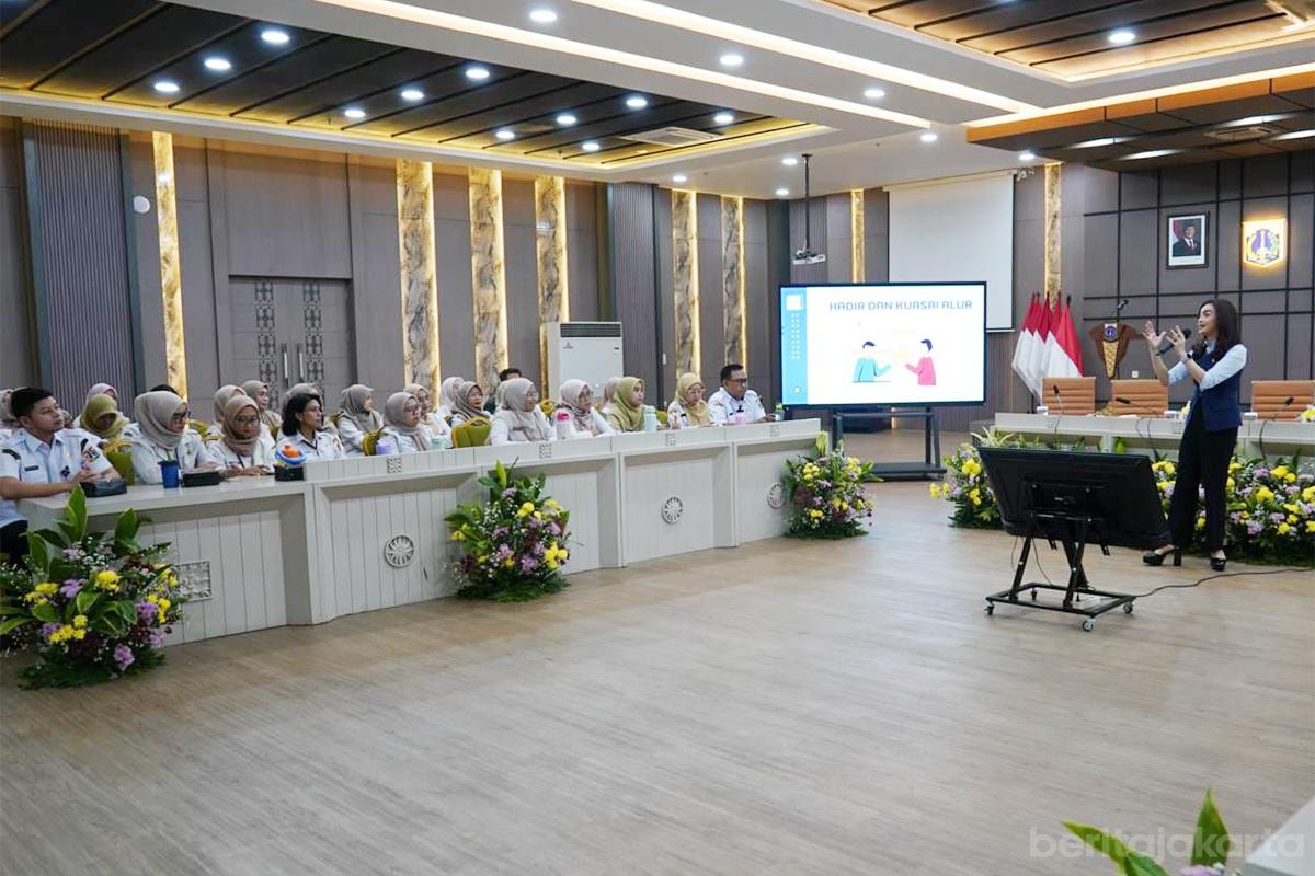 Pelatihan MC ASN jaksel tiyo