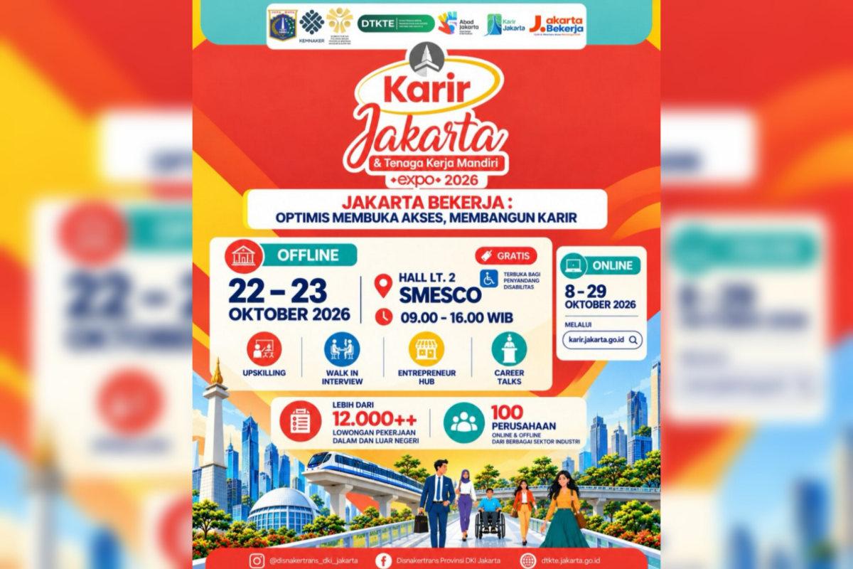 Pemprov DKI Perluas Kesempatan Kerja Lewat Karir Jakarta & TKM Expo 2026