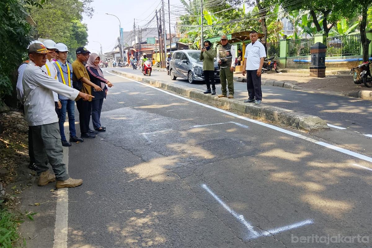 Jalan rawan amblas jaktim nur