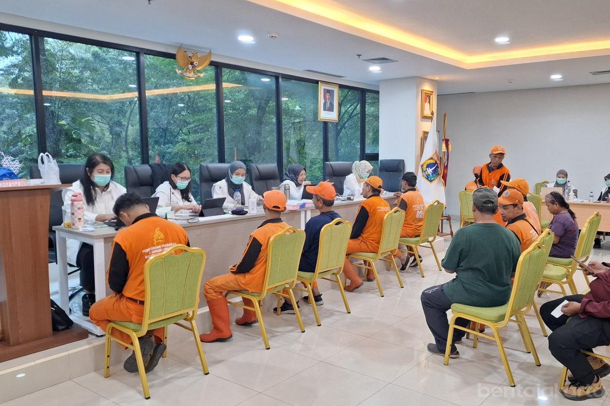 179 ASN dan PJLP di Kecamatan Kebayoran Baru Ikuti CKG 2