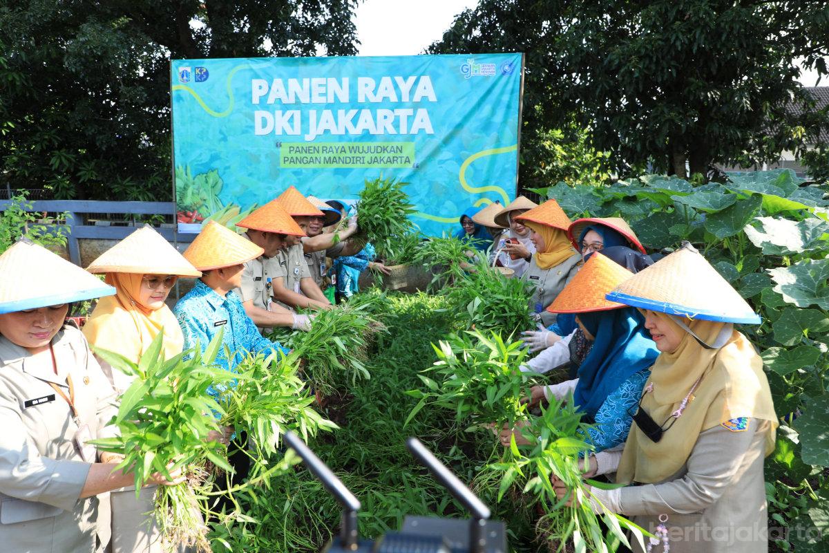 Panen Raya di Jaksel Dilakukan di 177 Lokasi