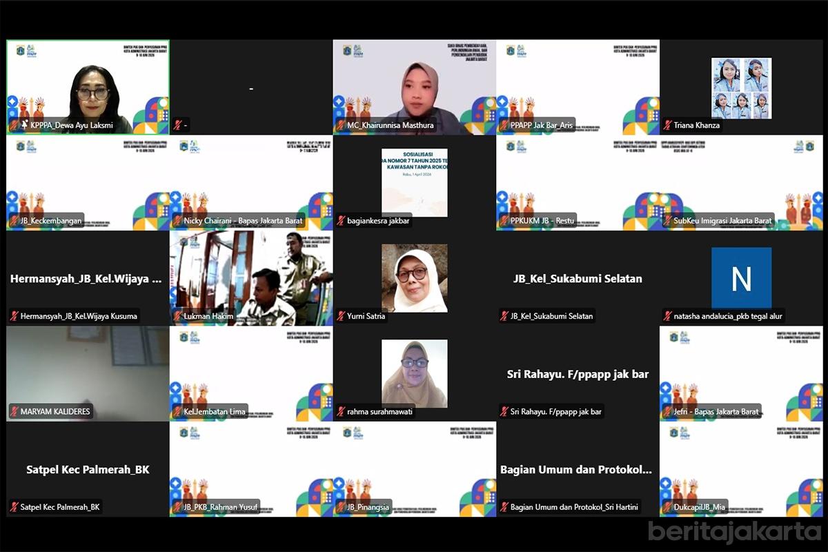 PPAPP Jakbar Bimtek Pengarusutamaan Gender budi