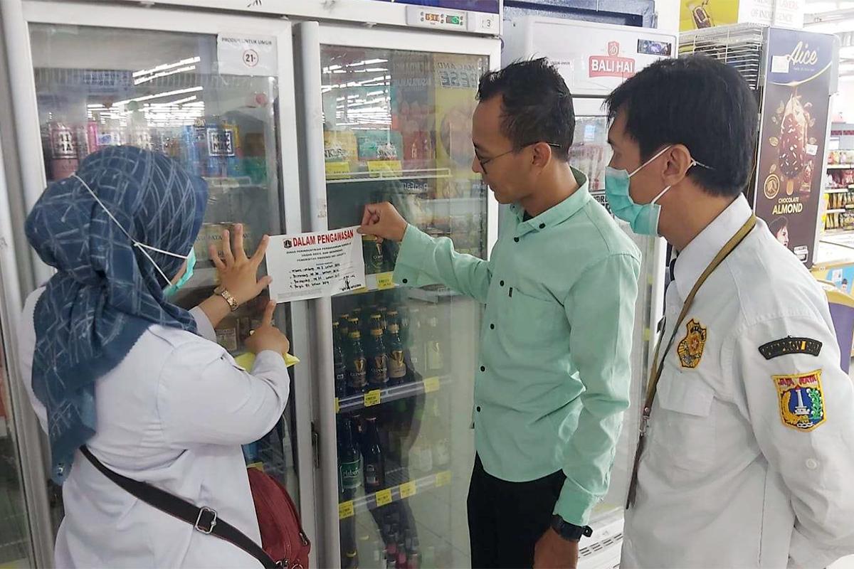 Razia minuman alkohol miras minol gery ist