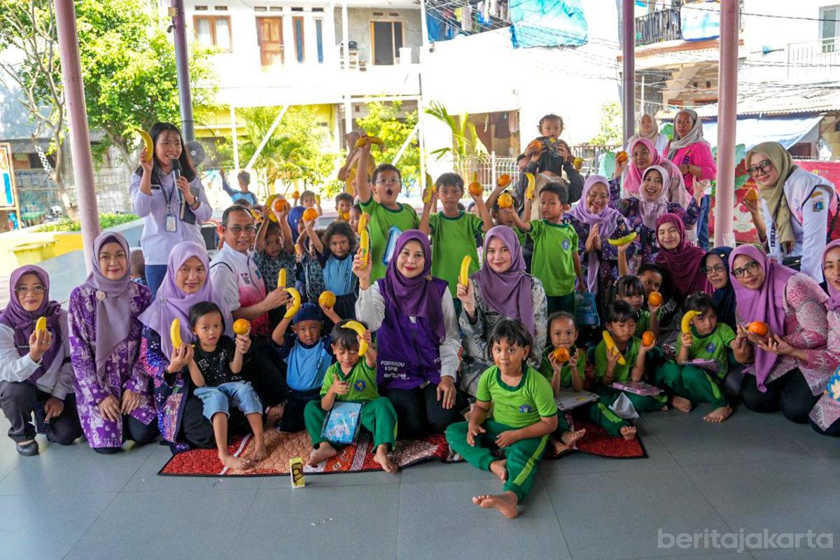 Anak anak Meriahkan Hari Posyandu Nasional 2026 di Pluit