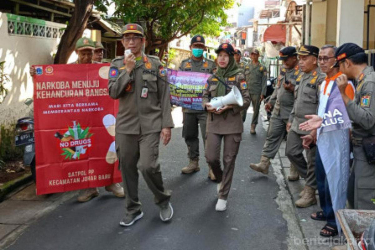 Satpol PP DKI Dinilai Aktif dalam Pencegahan Narkoba