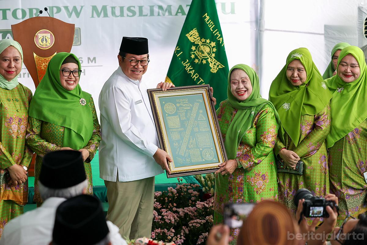 Gubernur pramono Kantor Muslimat NU rezap3
