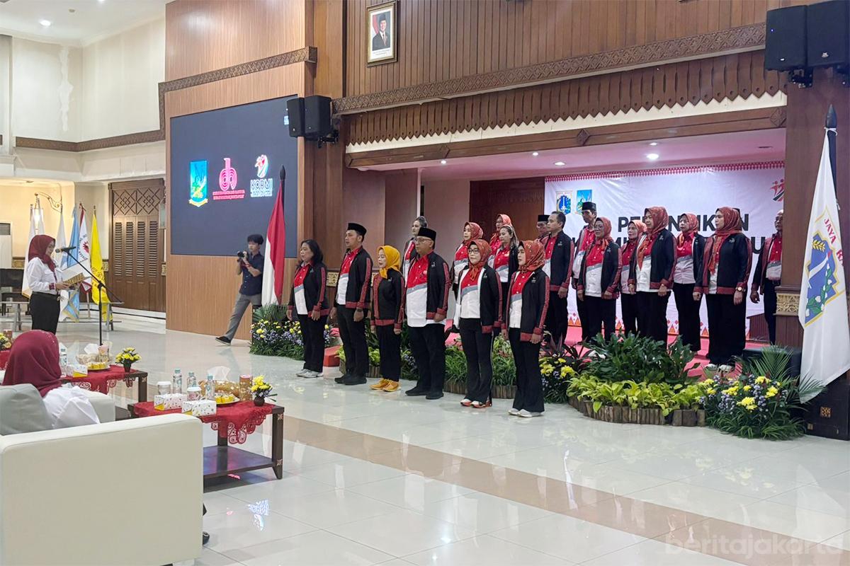 Pelantikan KORMI Jakpus 2025 2029 folmer