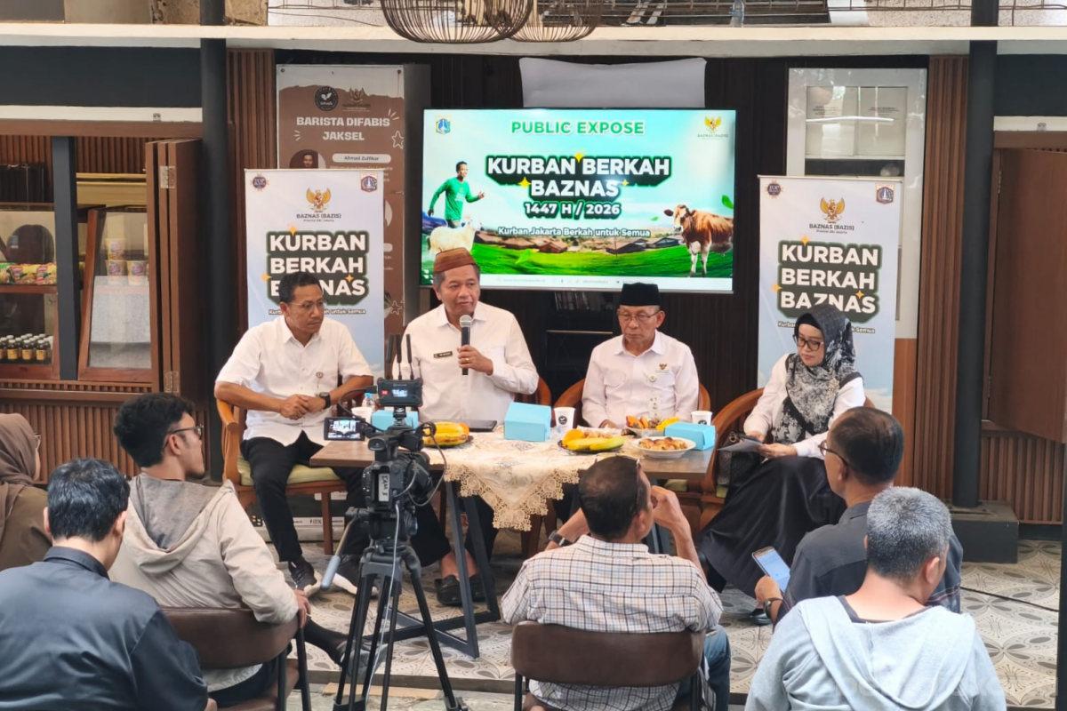Public Expose Kurban Berkah Baznas DKI Dilakukan di Jaksel