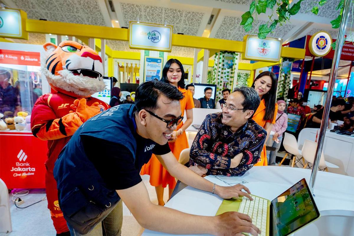 Stan booth bank jakarta prj gery ist