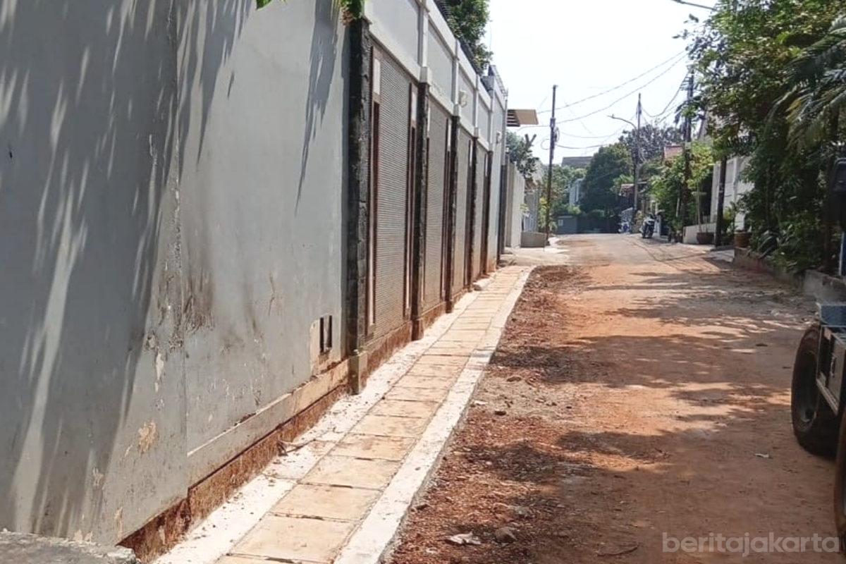 Perbaikan Saluran Air di Jalan Keuangan III Rampung