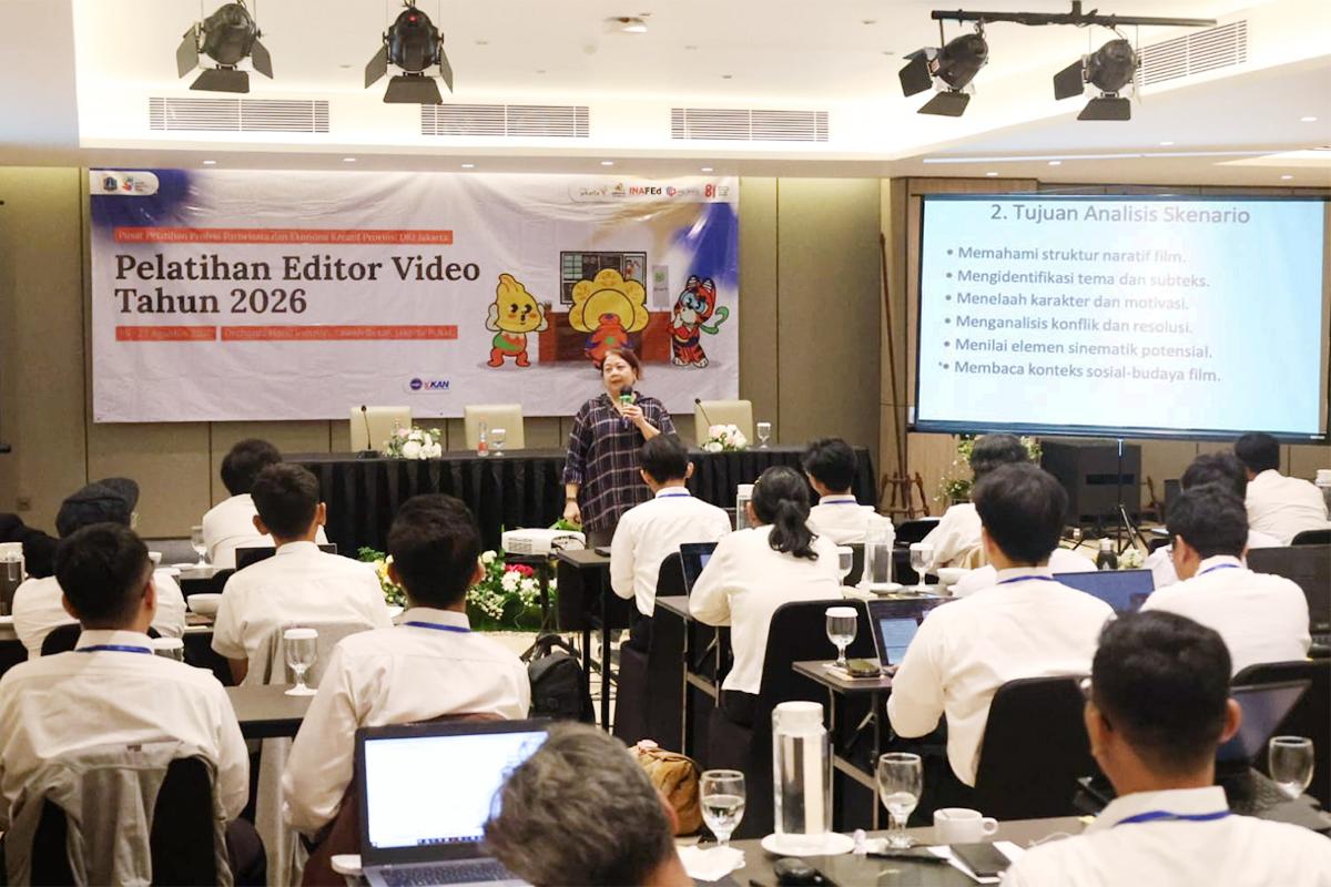 Pelatihan video editor gery ist