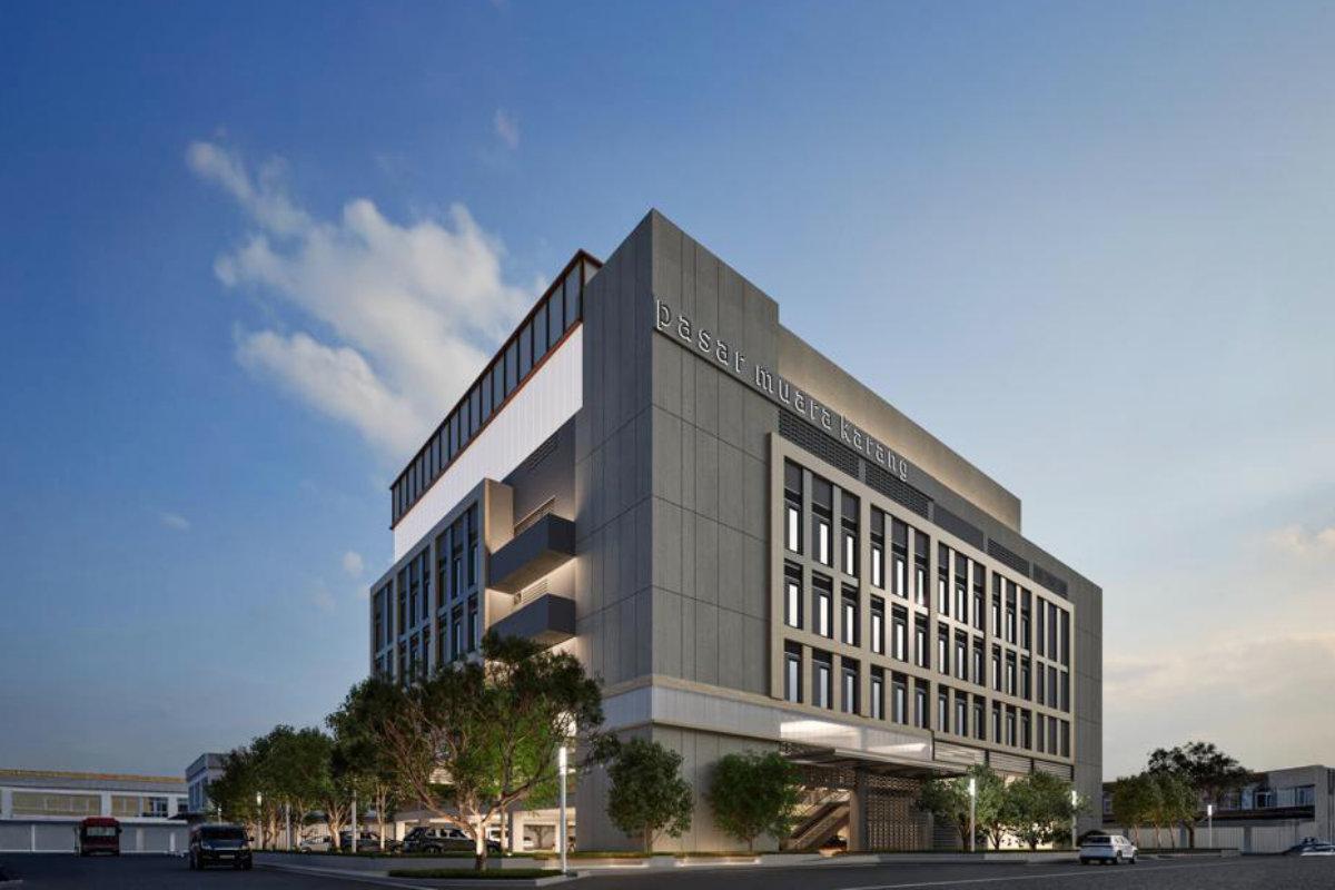 Pasar modern muara karang2