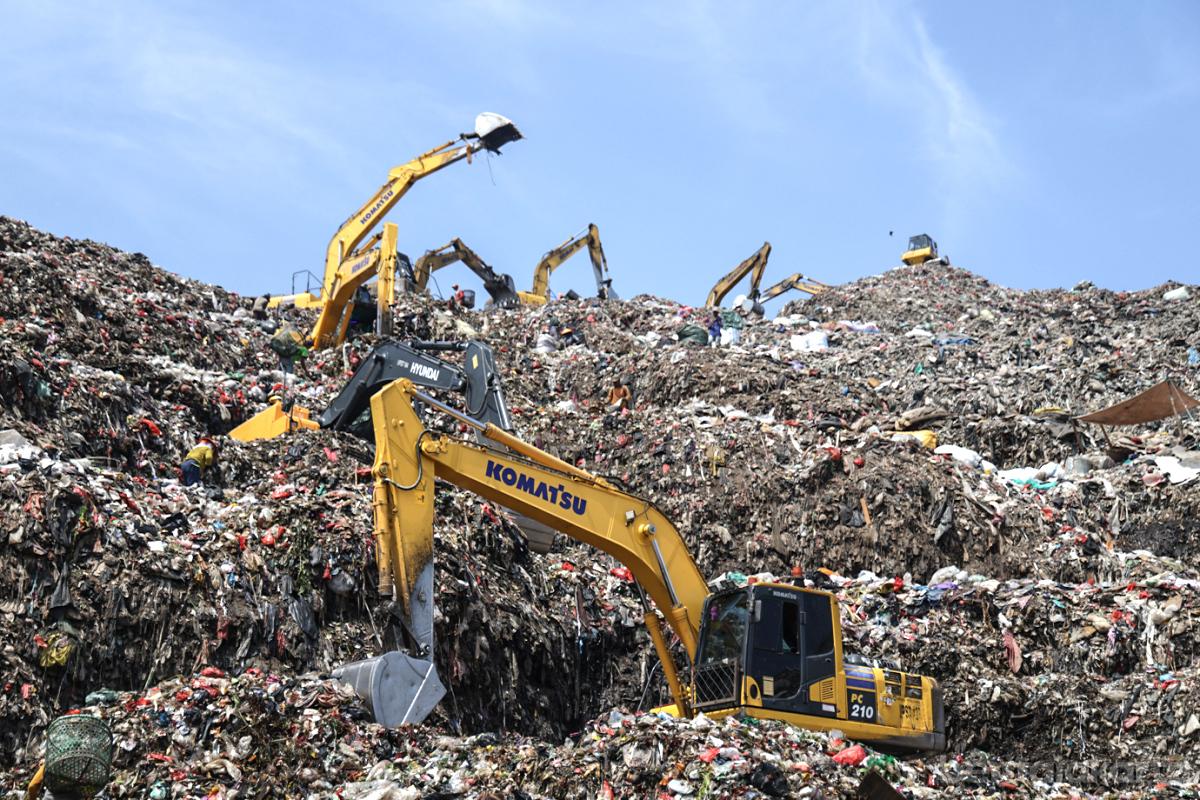 TPST Bantargebang Sampah bilal